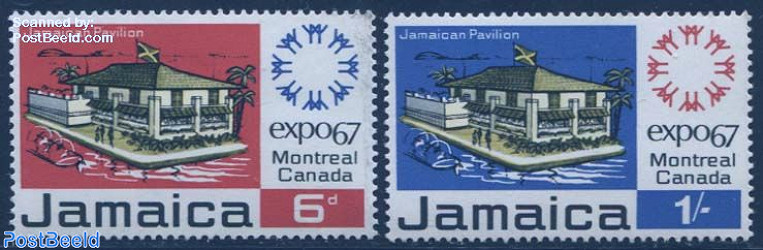 Stamp 1967, Jamaica Expo 67 Montreal 2v, 1967 - Collecting Stamps -  PostBeeld - Online Stamp Shop - Collecting